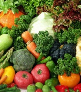 different vegetables