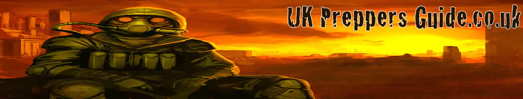 man with gas mask  in sunset