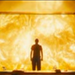 man walking into the sum image