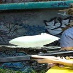 girl playing paintball