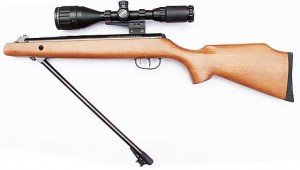 weapons air gun cocking