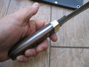 knife white hunter tang