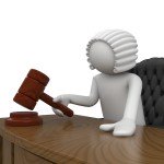 judge with gavel image