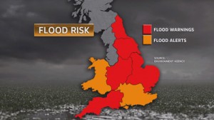 flooding risk warning