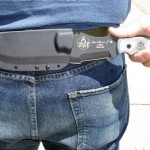 tom brown tracker knife in sheath