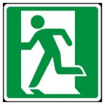 escape sign