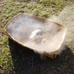 cooking with hot rocks