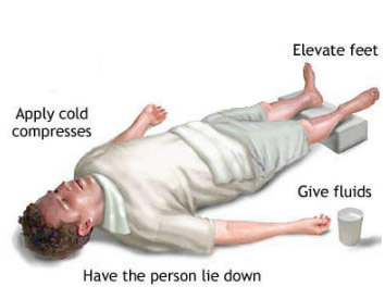 heatstroke diagram