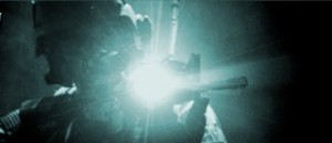 Klarus LED torch on rifle