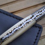 damascus pocket knife