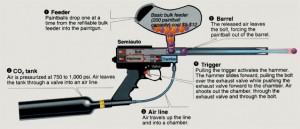 paintball gun diagram