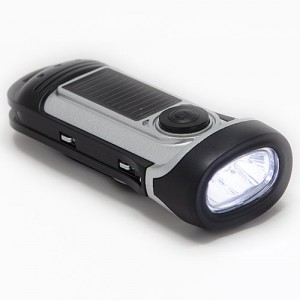 solar powered torch rewind