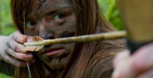 girl with bow - survivalist