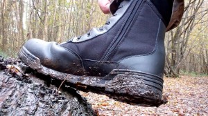side view of the Magnum Original Side Zip Tactical Boots